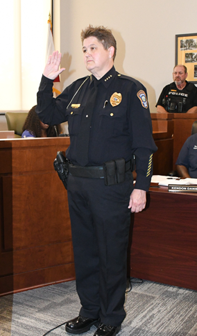 Swearing in of Police Chief Ann Starling - August 12, 2025